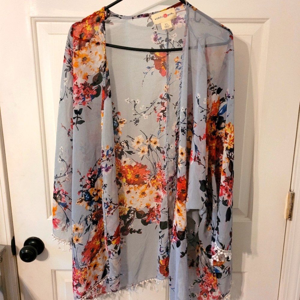 🚫FINAL PRICE🚫 Wishful Park" Floral Kimono XL